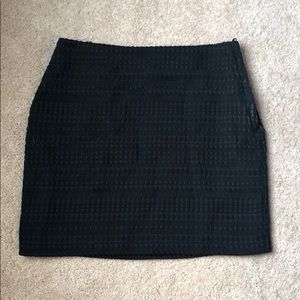 Black H&M mini skirt
